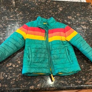 Cat & Jack green Fleece lined winter coat 2t